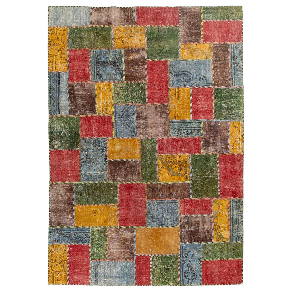 שטיח טלאים צבעוני 255*179 PATCH