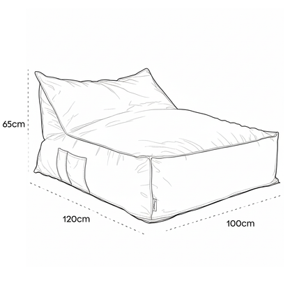 פוף ריביירה סאנפוף זוגי SUNPOUF COUPLE