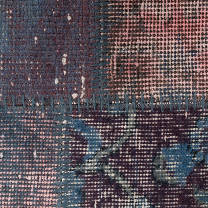 שטיח טלאים כחול/סגול 240*171 PATCH