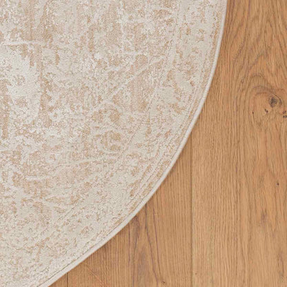 שטיח וולווט בז' עגול VELVET