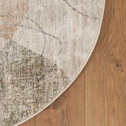 שטיח פרל קרם עגול PEARL