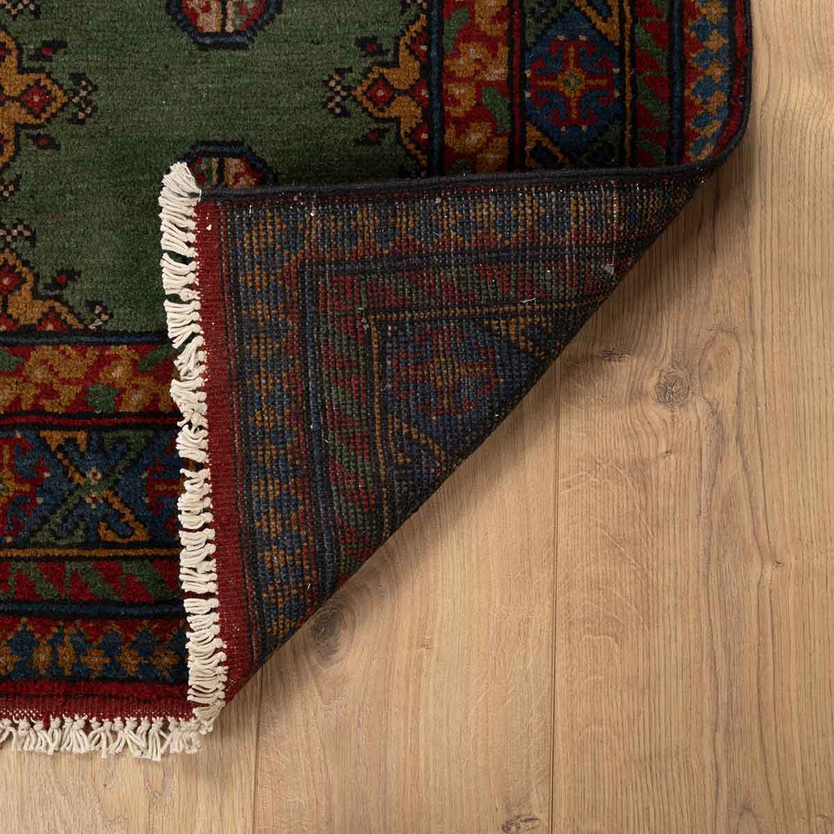 שטיח קאבול ירוק ראנר 194*100 KABUL