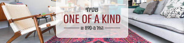 שטיחי ONE OF A KIND החל מ-890 שח