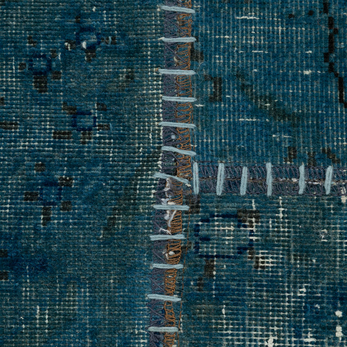 שטיח טלאים נייבי 158*155 PATCH