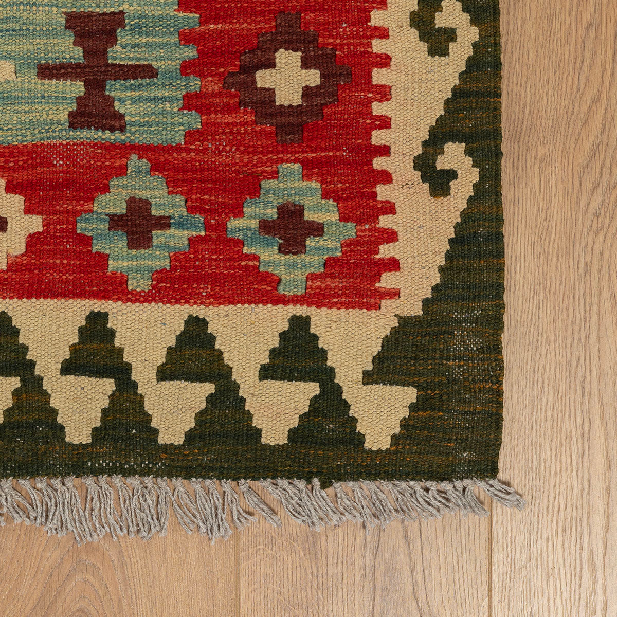 שטיח קילים אפגני צבעוני 293*195 KILIM