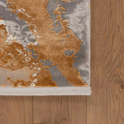 שטיח ברצלונה 04 אפור/צהוב BARCELONA