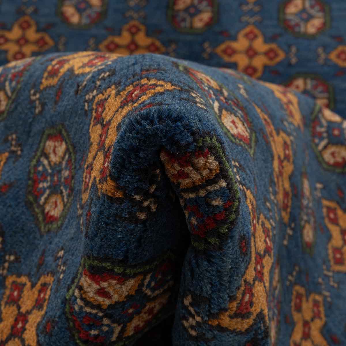 שטיח אחצ׳ה - קאבול כחול 198*148 KABUL