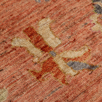 שטיח אושק antique wash אדום/צבעוני 242*175 USHAK