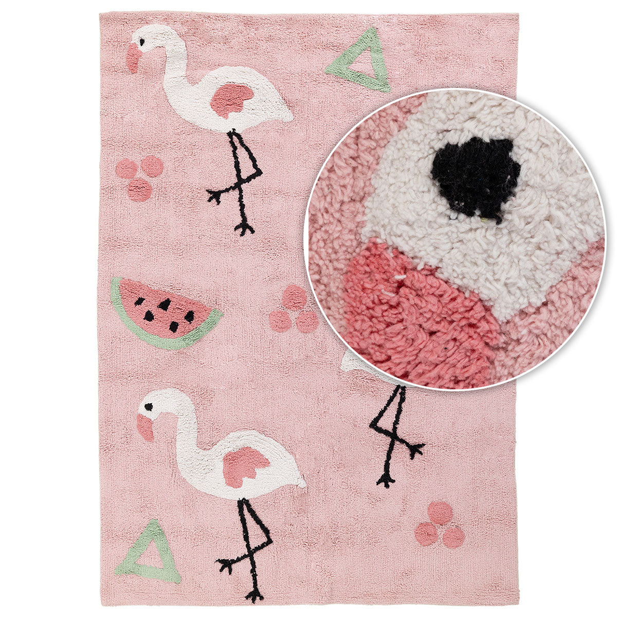שטיח פלמינגו ורוד FLAMINGO