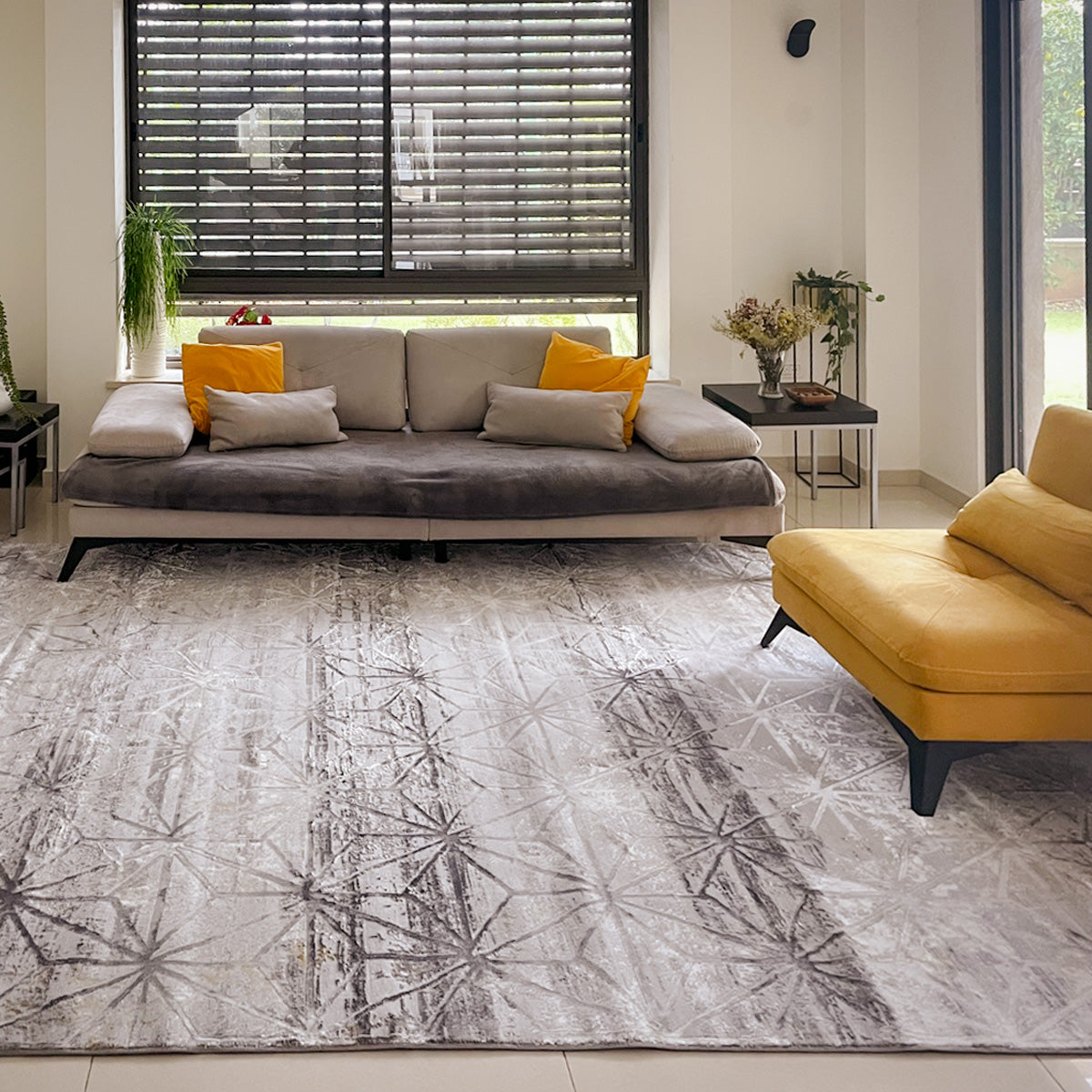 שטיח מדריד 11 אפור MADRID