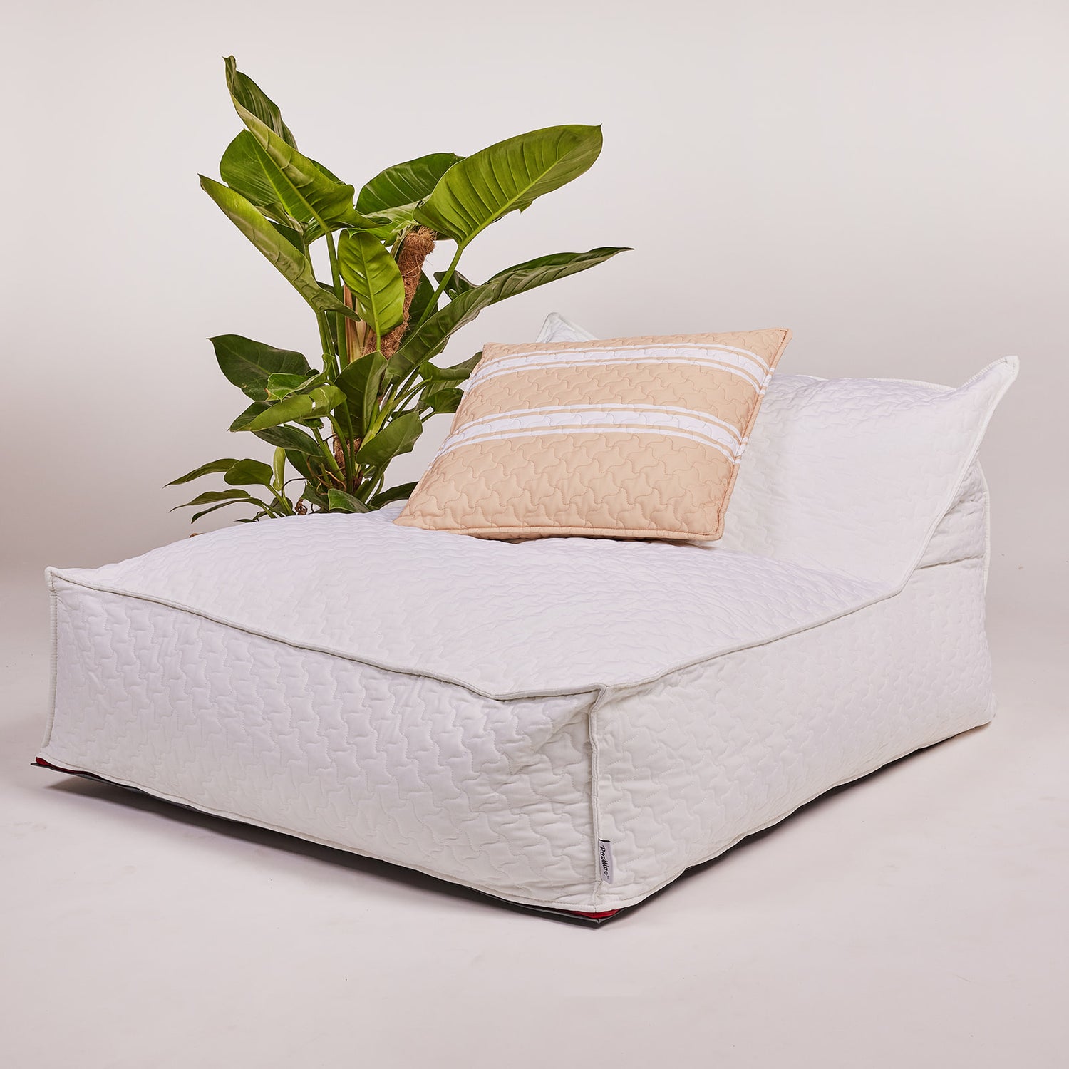 פוף ריזורט סאנפוף זוגי לבן SUNPOUF COUPLE