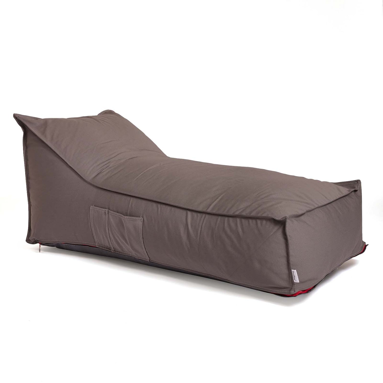 פוף ריביירה סאנפוף ארוך אפור כהה SUNPOUF