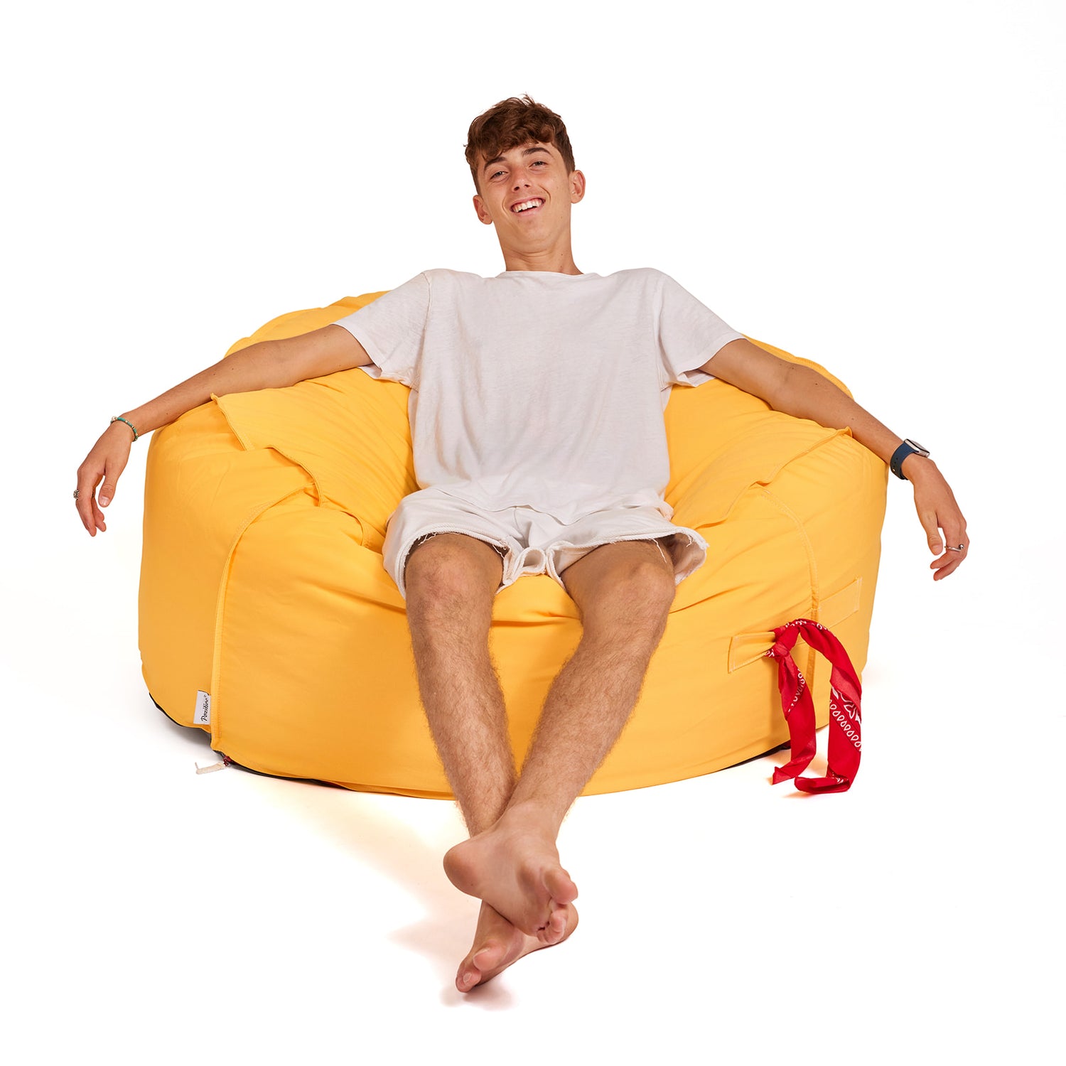 פוף ריביירה ביג פוף צהוב BIG POUF