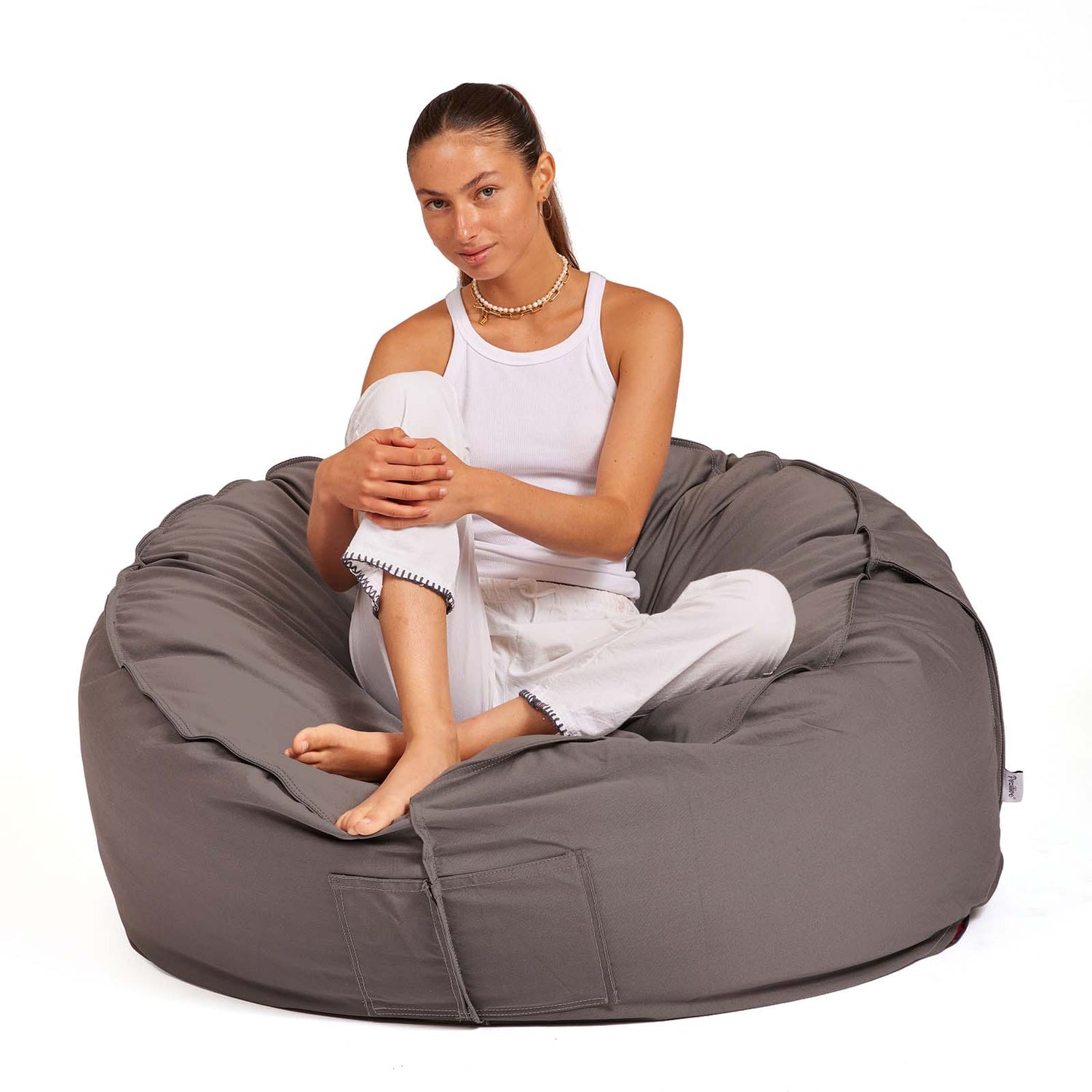 פוף ריביירה ביג פוף אפור כהה BIG POUF