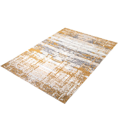 שטיח מרסיי 04 אפור/צהוב | השטיח האדום