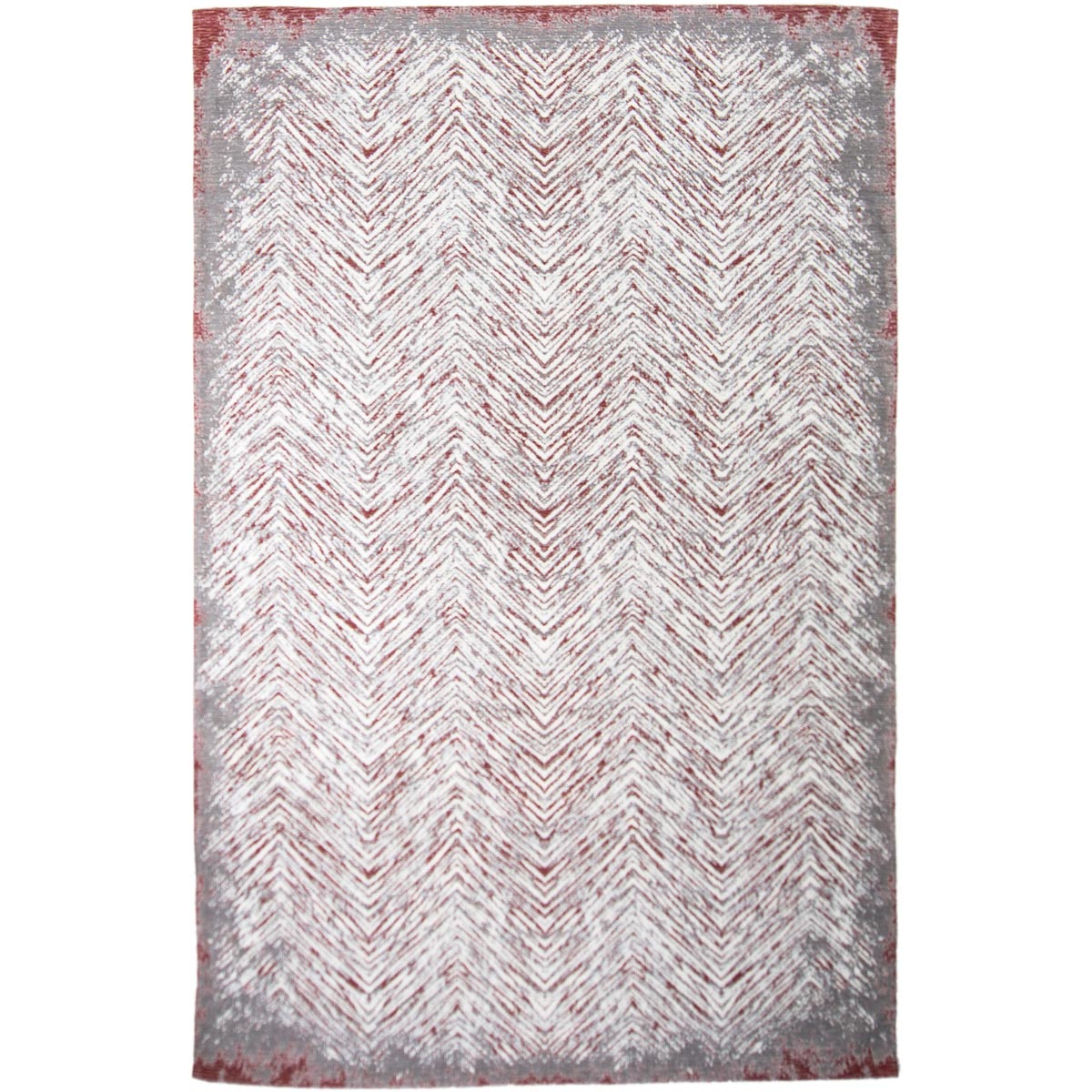 שטיח מרסיי 06 אדום/אפור | השטיח האדום