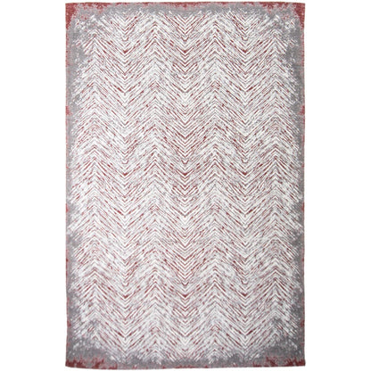 שטיח מרסיי 06 אדום/אפור | השטיח האדום