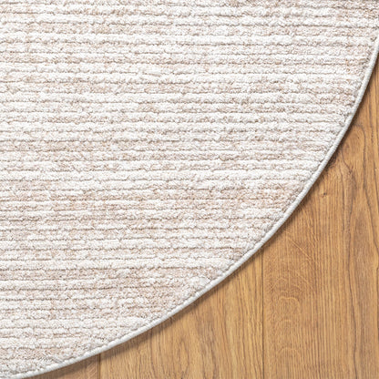 שטיח אוסלו 32 בז' בהיר עגול OSLO