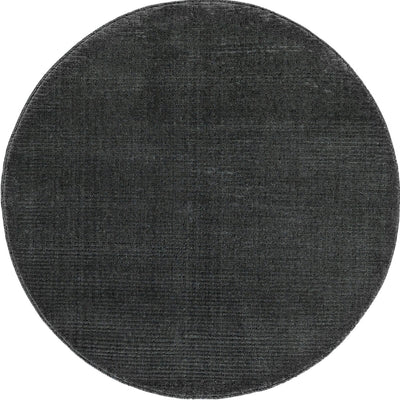 שטיח שחור עגול