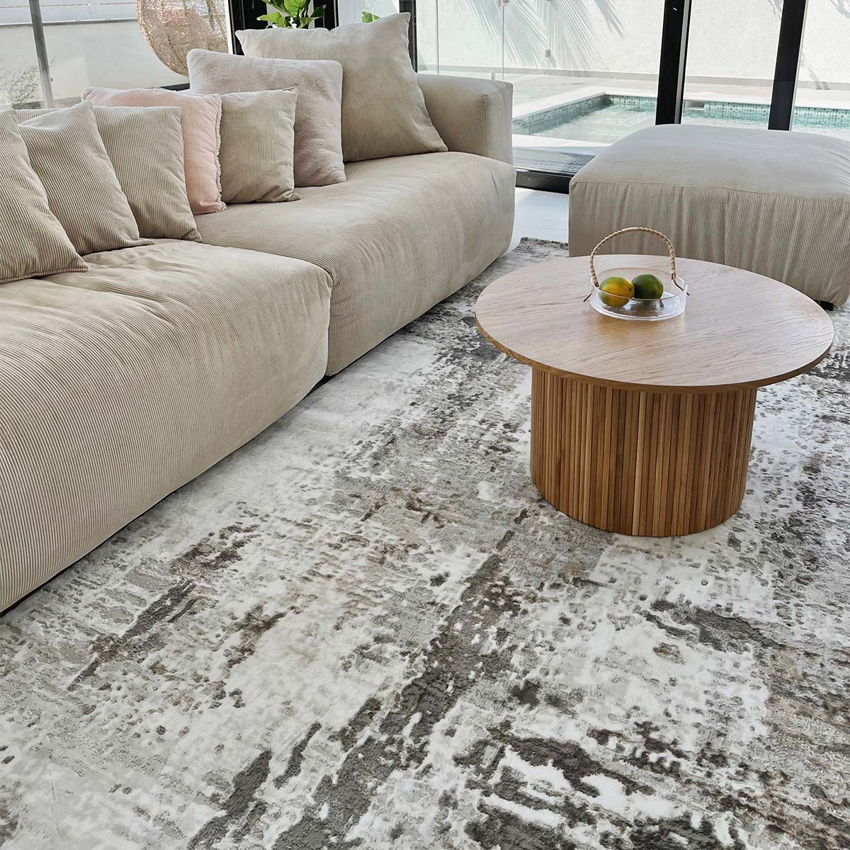  שטיח אמסטרדם 07 בז'/חרדל | השטיח האדום 