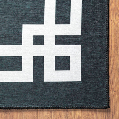 שטיח בריסל 06 שחור BRUSSEL