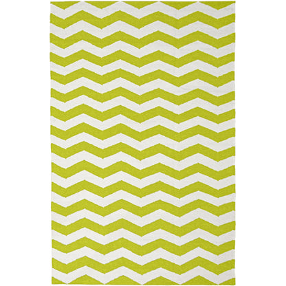 שטיח קילים הדס 01 ירוק/לבן | השטיח האדום