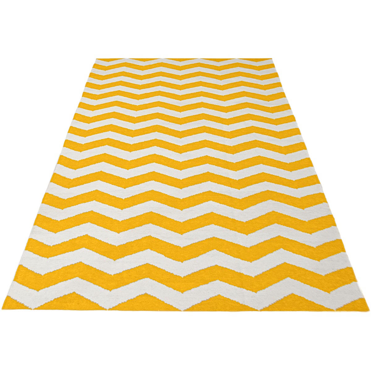 שטיח קילים הדס 01 צהוב/לבן | השטיח האדום