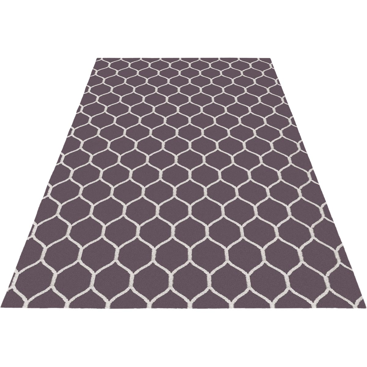 שטיח קילים הדס 04 סגול/אפור | השטיח האדום