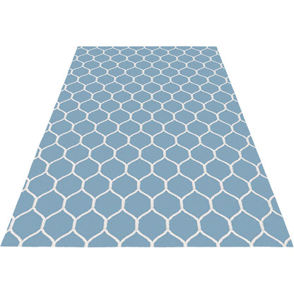 שטיח קילים הדס 04 תכלת/לבן | השטיח האדום