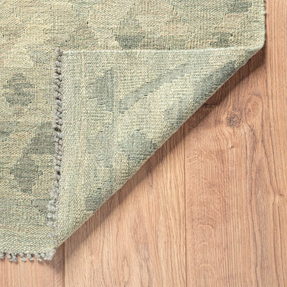 שטיח קילים פרסי רטרו ענתיק וואש אפור/בז' KILIM