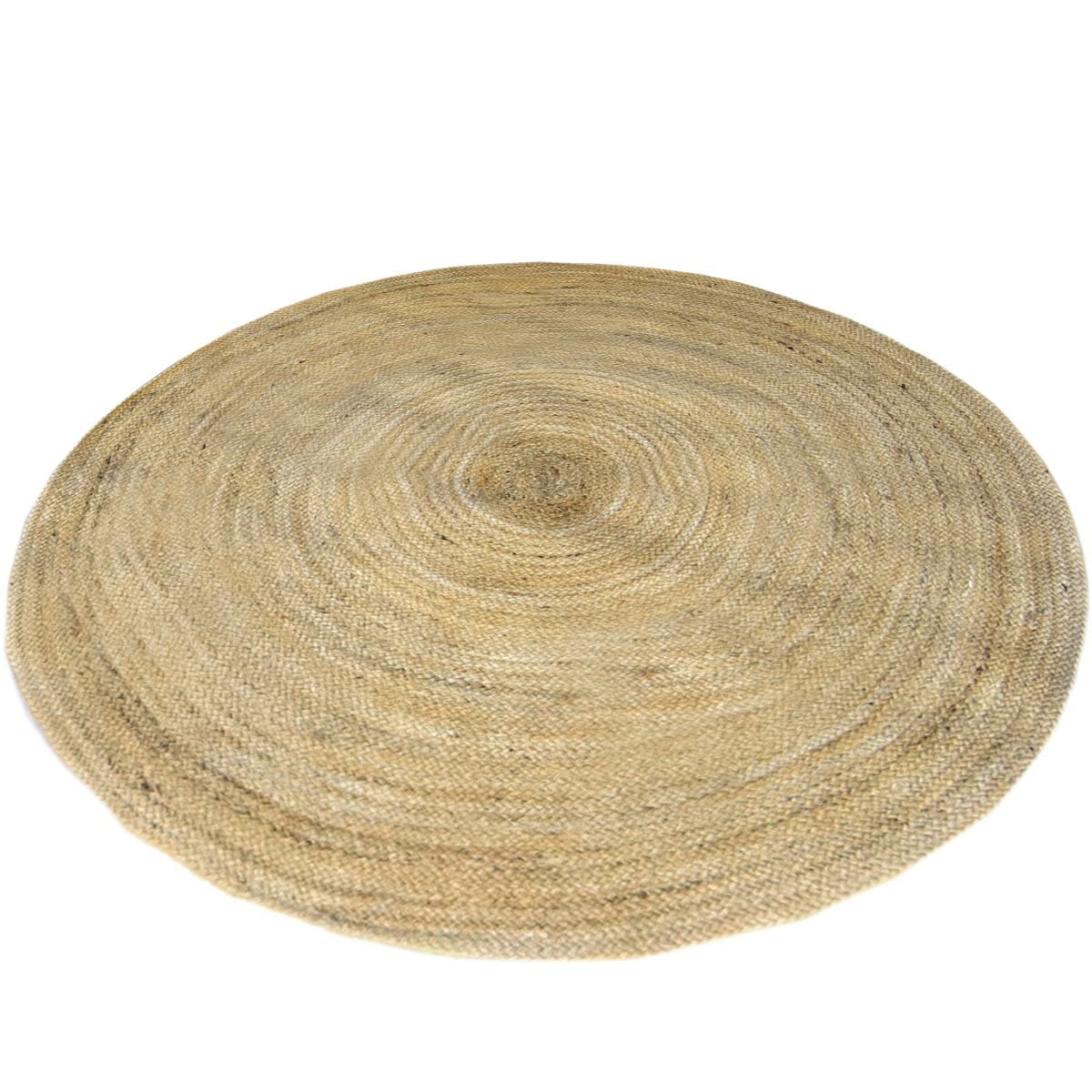 שטיח תמר אריגה שטוחה 01 בז' בהיר עגול | השטיח האדום