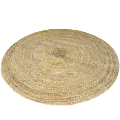 שטיח תמר אריגה שטוחה 01 בז' בהיר עגול | השטיח האדום