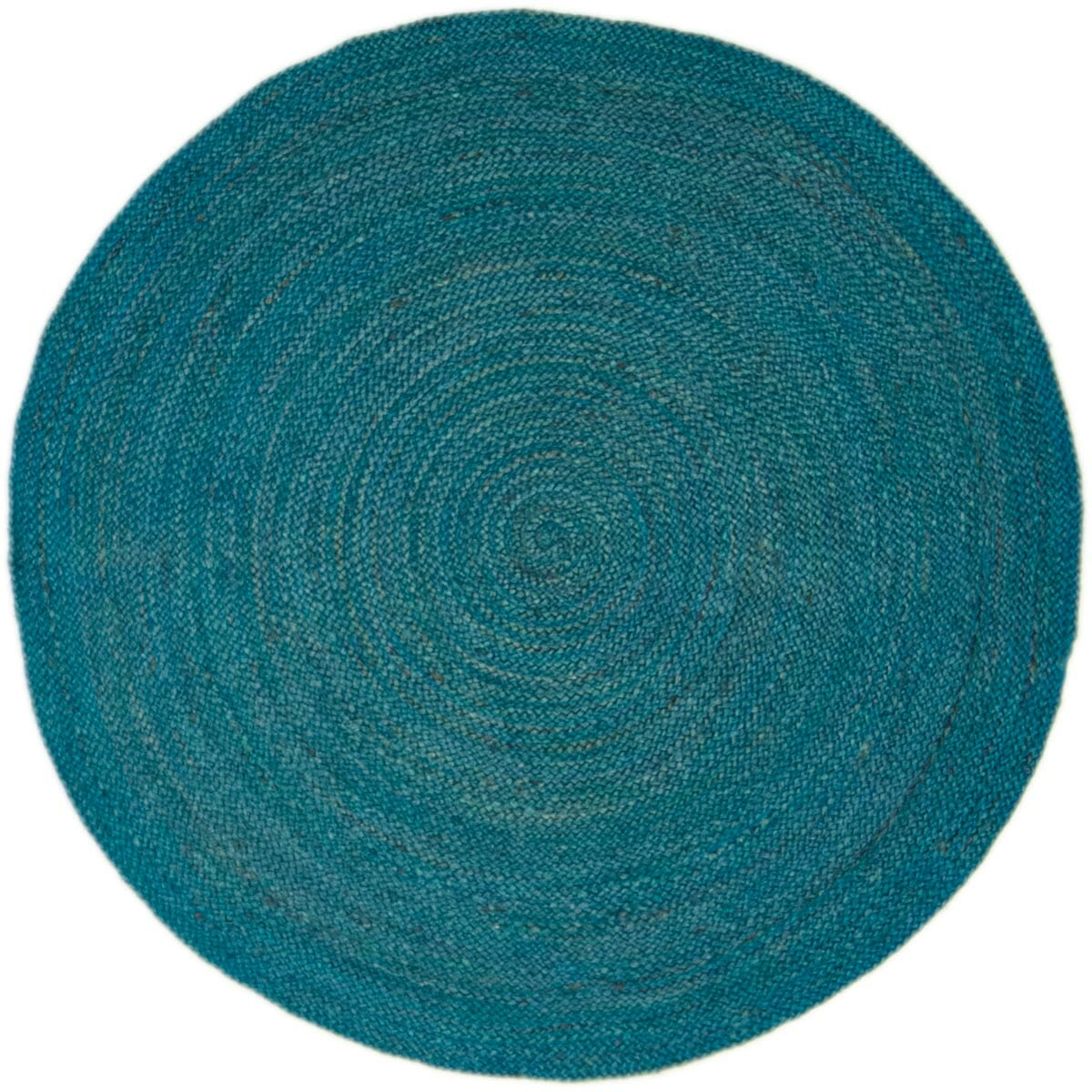 שטיח תמר אריגה שטוחה 01 טורקיז עגול | השטיח האדום
