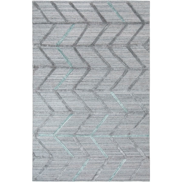 שטיח זארה 02 אפור/תכלת ZARA