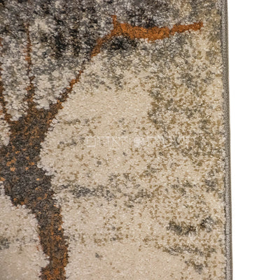 שטיח גלייז 04 אפור/כתום | השטיח האדום