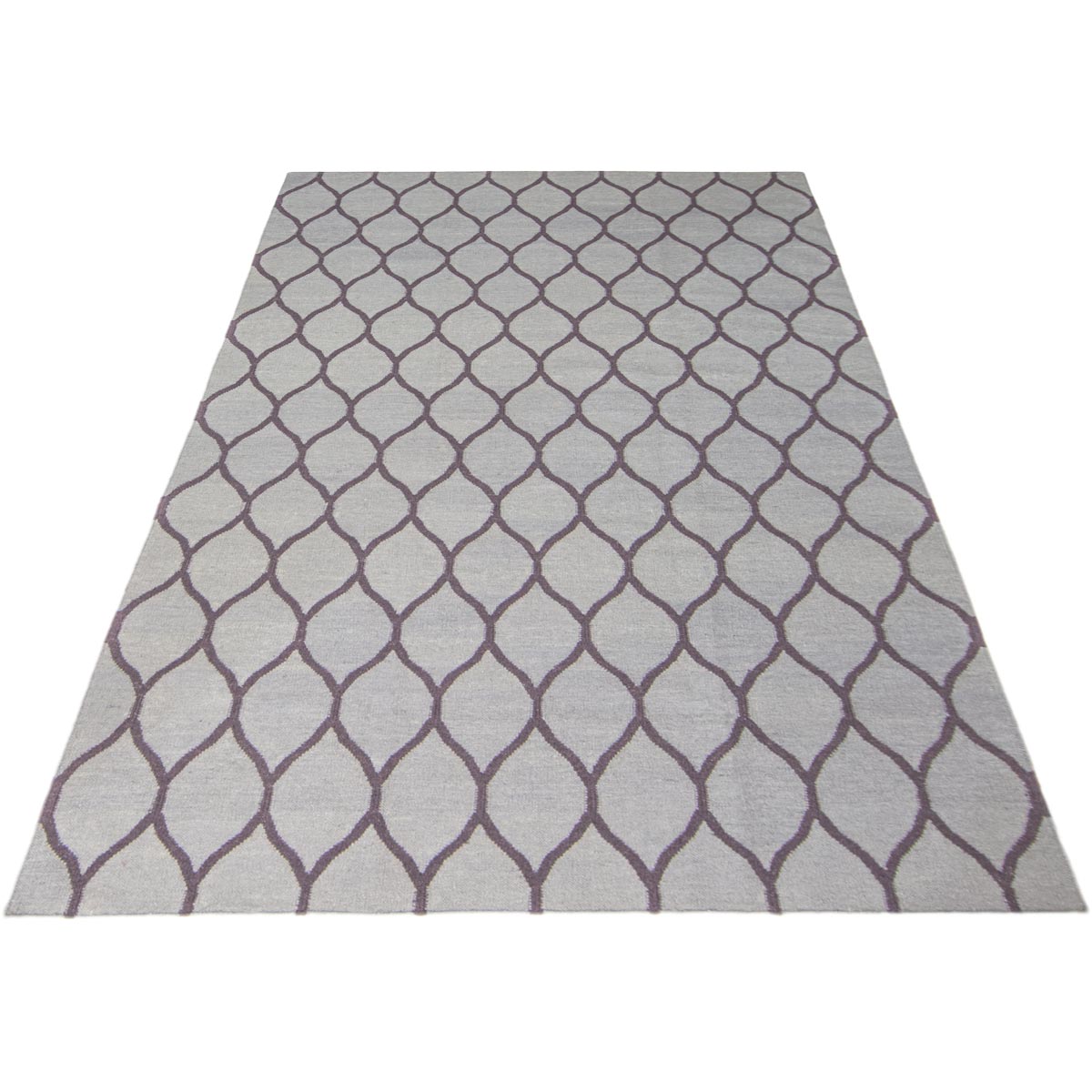 שטיח קילים הדס 04 אפור/סגול | השטיח האדום