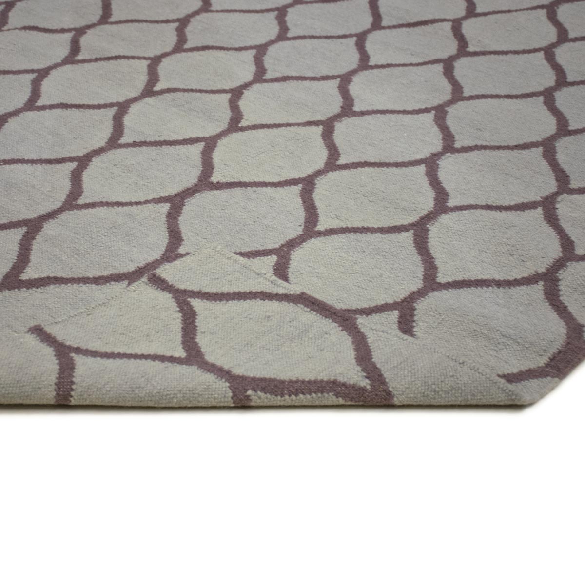 שטיח קילים הדס 04 אפור/סגול | השטיח האדום