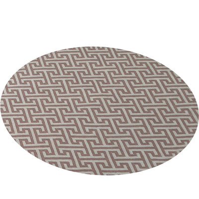 שטיח קילים הדס 03 סגול/אפור עגול | השטיח האדום