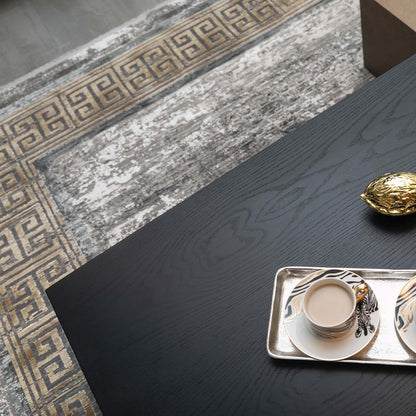 שטיח ג'איפור 21 אפור/בז' עם פרנזים | השטיח האדום | עיצוב: מאיה פסחוב צילום: המל צילום