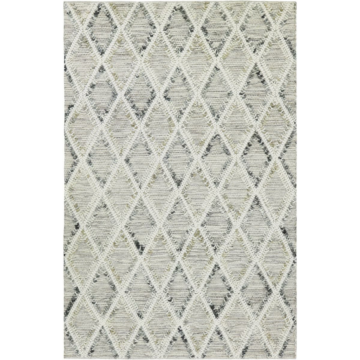 שטיח חבל מרוקאי 01 אפור | השטיח האדום