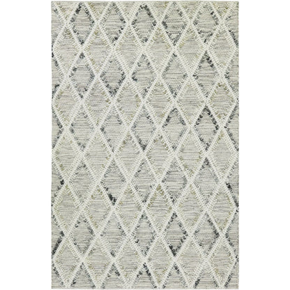 שטיח חבל מרוקאי 01 אפור | השטיח האדום