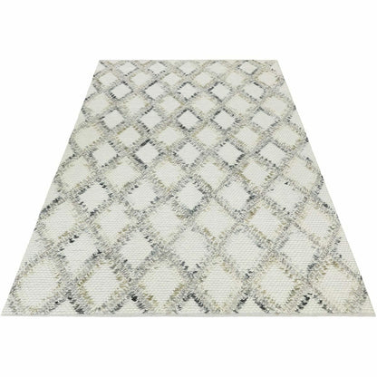 שטיח חבל מרוקאי 01 לבן | השטיח האדום