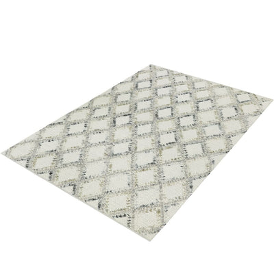 שטיח חבל מרוקאי 01 לבן | השטיח האדום