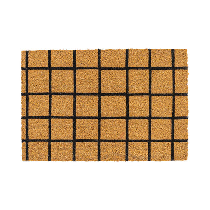 שטיח כניסה לבית משבצות - שטיחי כניסה