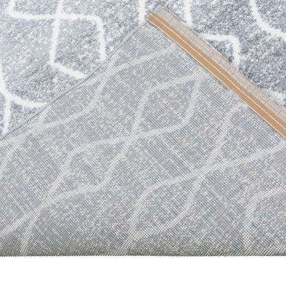 שטיח מרקש 24 אפור/קרם | השטיח האדום