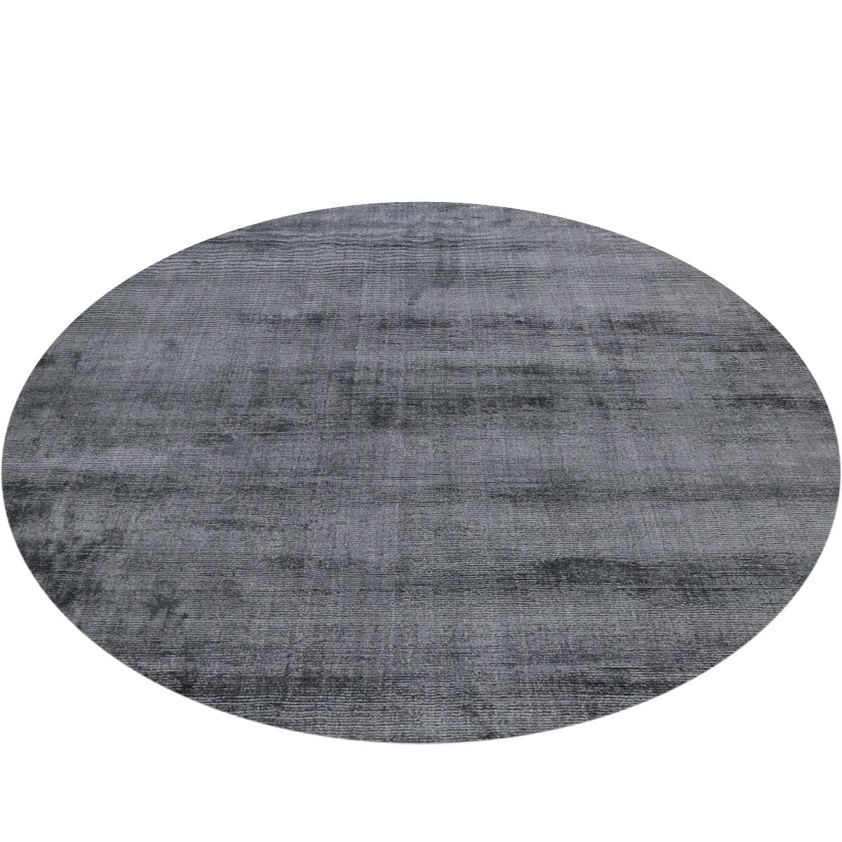 שטיח טוסקנה 01 אפור כהה עגול | השטיח האדום