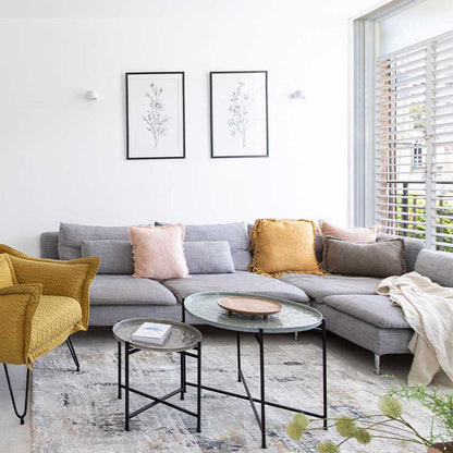 שטיח מילאנו 49 אפור/בז' | השטיח האדום | עיצוב: שירלי גולדשטיין צילום: מירב פלברג