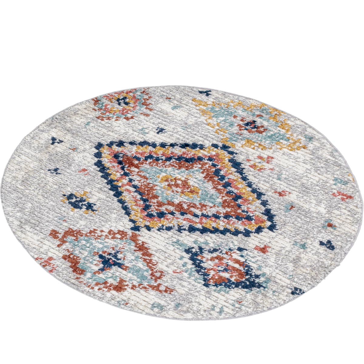 שטיח טנג'יר 05 צבעוני עגול | השטיח האדום