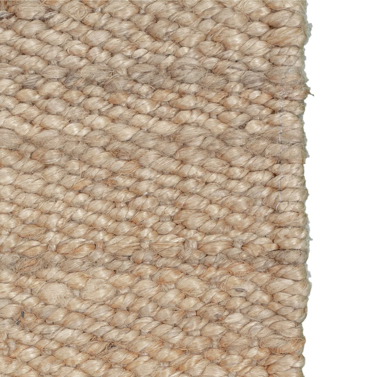 שטיח תמר אריגה גסה 01 בז' עם פרנזים | השטיח האדום