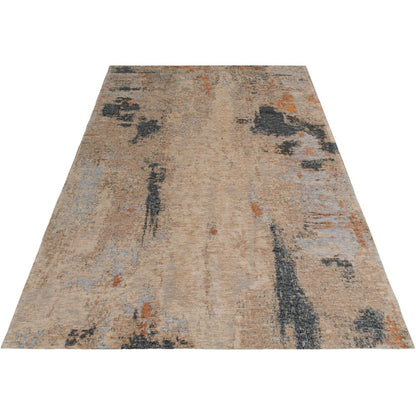 שטיח מרסיי 39 אפור/כתום/כחול | השטיח האדום